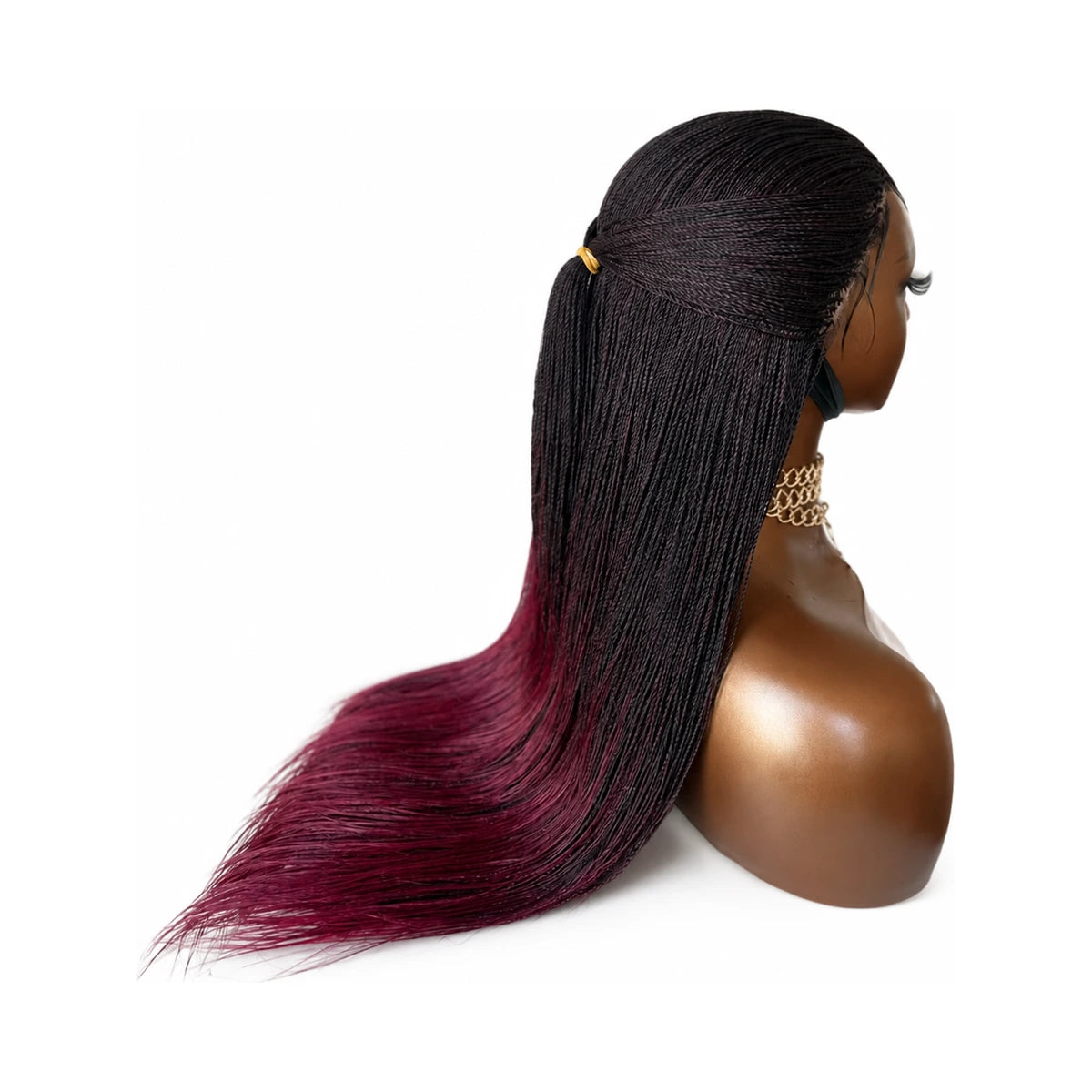 13x4 Front Lace Closure Nano Twist Braids