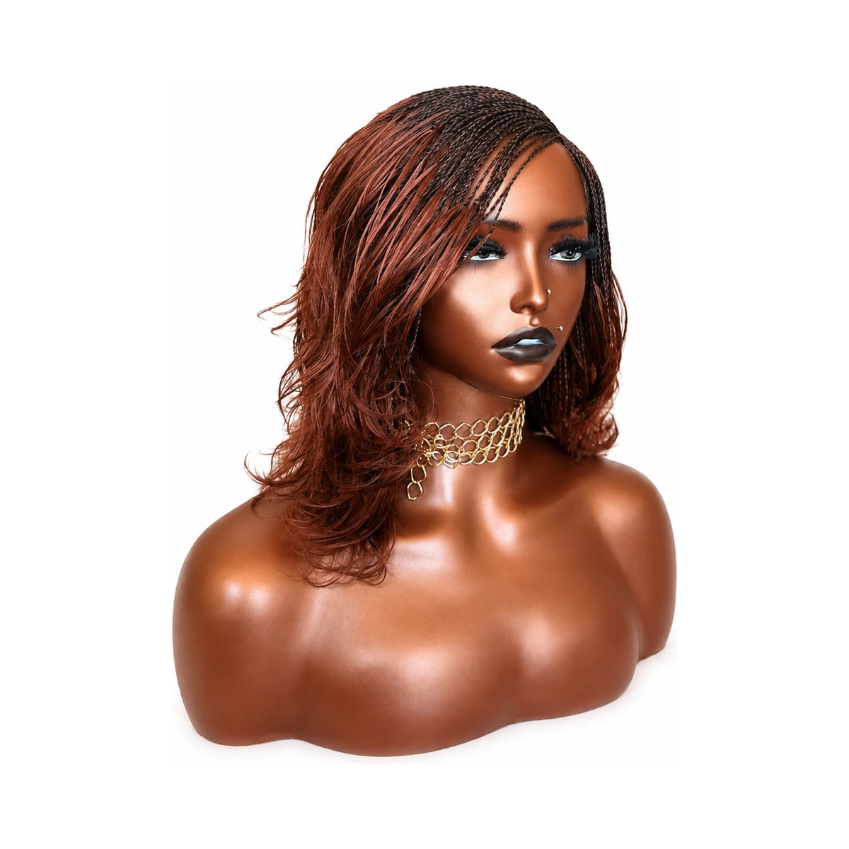 Side Part/Mid Closure French Curl 10” Length