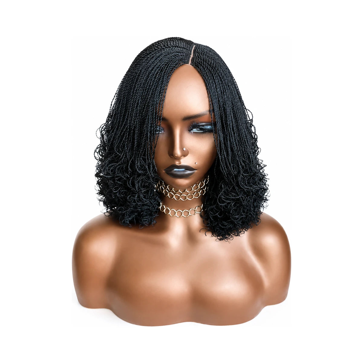 Side Part/Mid Closure Nano Tight Curly