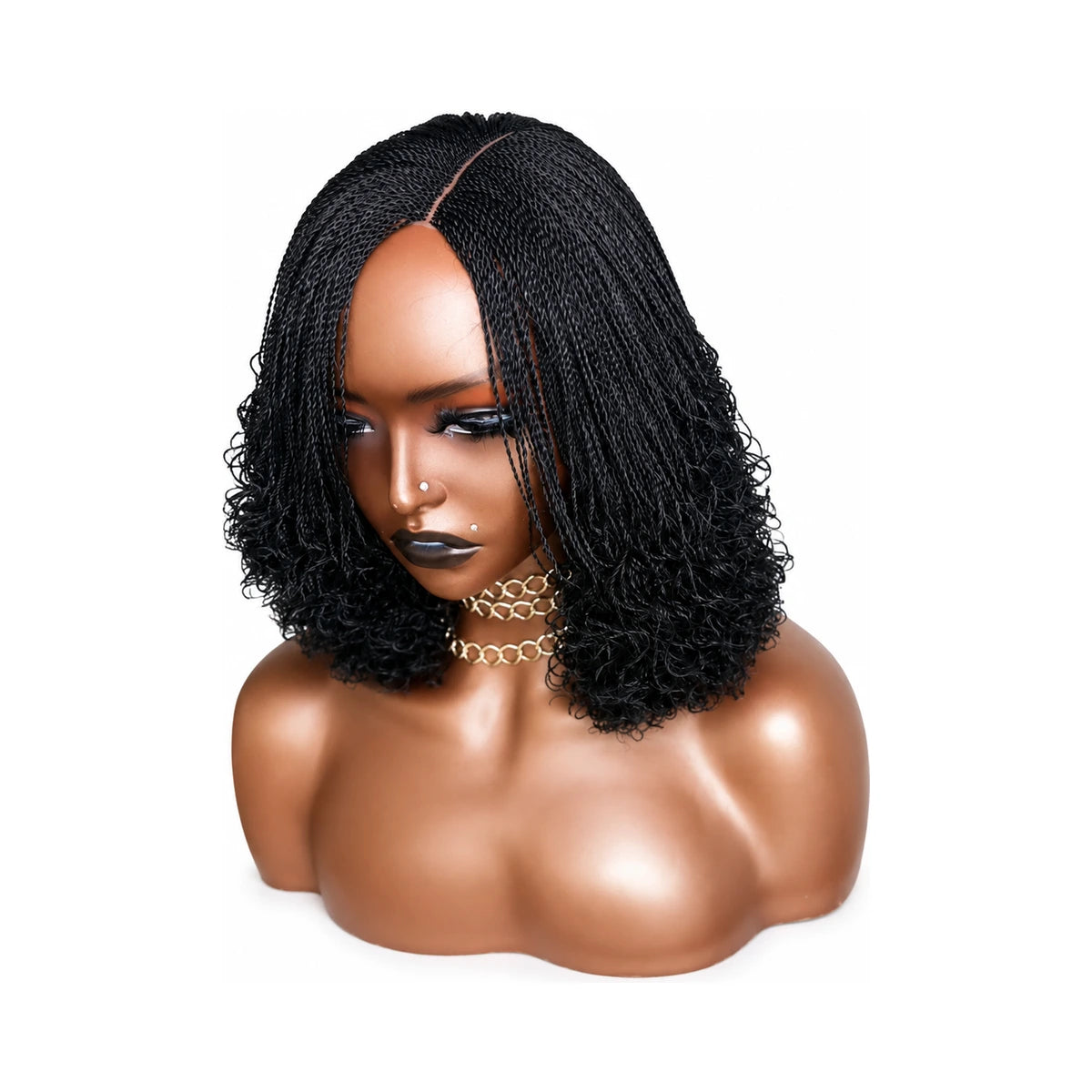 Side Part/Mid Closure Nano Tight Curly