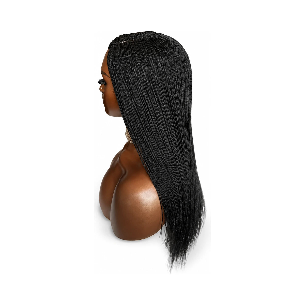 Side Part/Mid Part Closure Nano Twist Braids