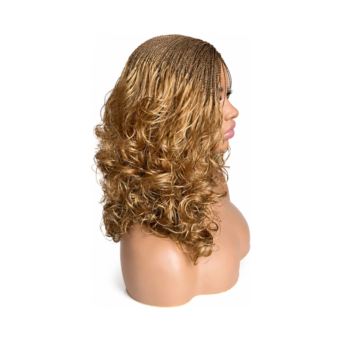 Side Part/Mid Closure French Curl colour 27