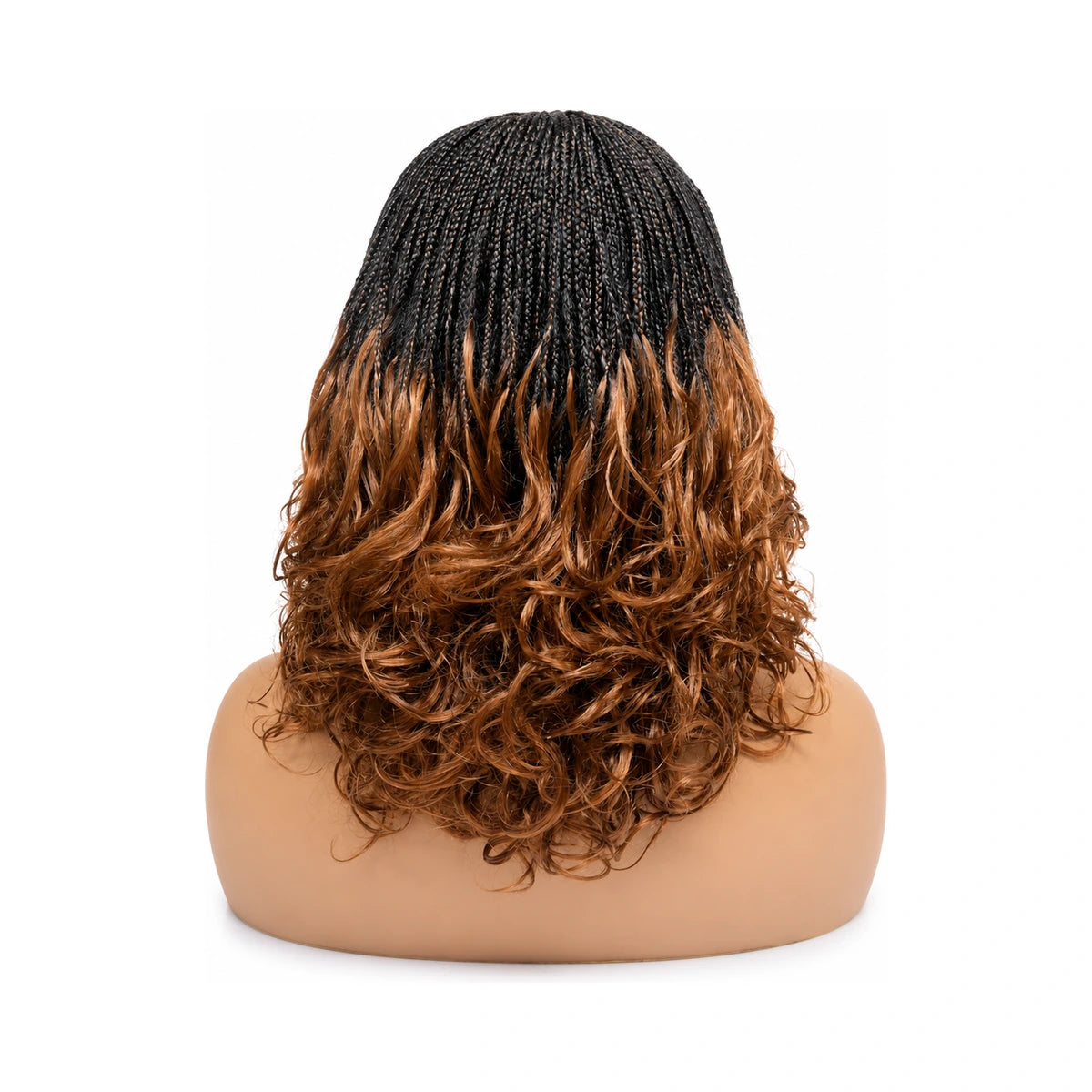 Side Part/Mid Closure French Small Box Braids