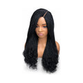 Side Part/Mid Closure Nano Twist Loose Curl Braids